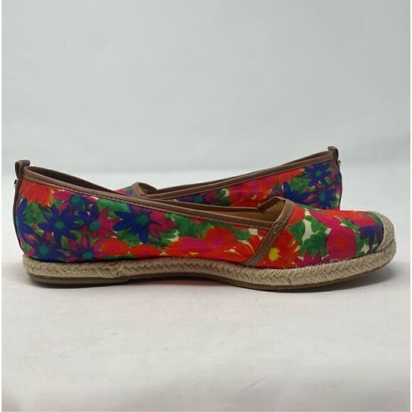Antonio Melani Floral Espadrille Flats size 8/8.5 - Picture 10 of 12